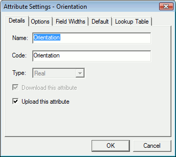 Attribute Settings